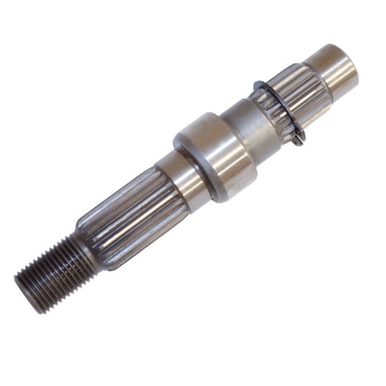 Arbre transmission secondaire 4T 50 Chinois GY6 / 139QMB / Peugeot 50 Kisbee / Sym 50 Orbit / Baotian 50 BT49QT