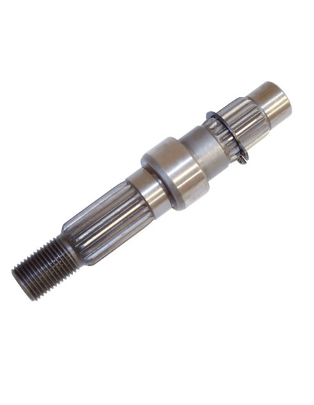 Arbre transmission secondaire 4T 50 Chinois GY6 / 139QMB / Peugeot 50 Kisbee / Sym 50 Orbit / Baotian 50 BT49QT