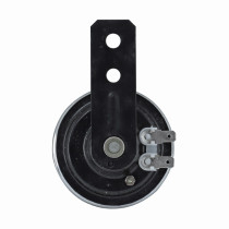 Avertisseur / klaxon scooter universel 12V chrome Noir 2