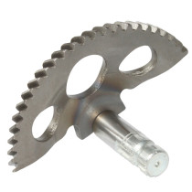 Axe / pignon de kick scooter Piaggio 50 Typhoon / NRG / Gilera 50 Stalker / Runner