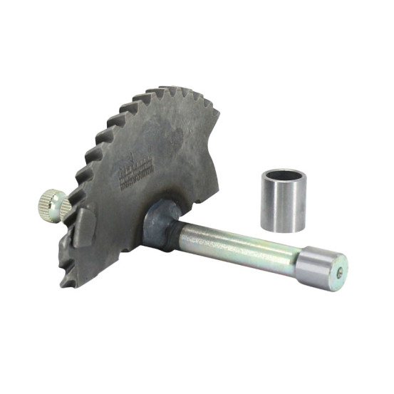 Axe / pignon de kick Sym 50 Orbit 2 et 3 / Mio 4T / Peugeot 50 Vivacity 3 4T / Tweet 4T / Ludix 4T (moteur xs1p37qma)