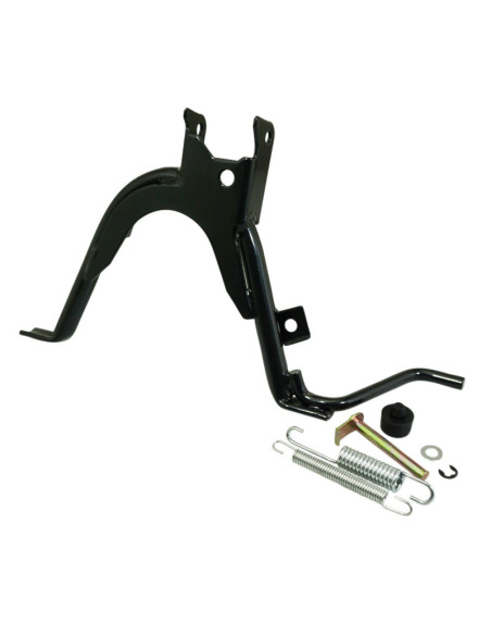 Béquille scooter centrale MBK 50 Ovetto 2T / Mach G / Yamaha 50 Neo's 2T / Jog R Noir