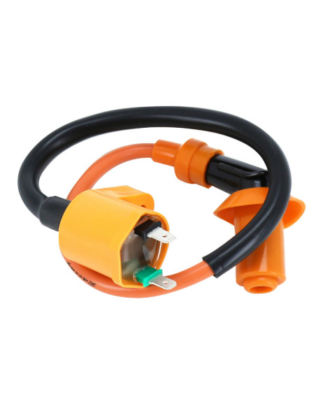Bobine d'allumage 4T 50 Chinois 4T GY6 / 139QMB / Sym 50 Orbit / Baotian 50 BT49QT / Kymco 50 Agility / Peugeot 50 V-Clic