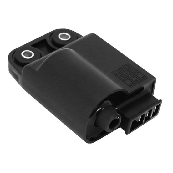 Bobine d'allumage avec CDI Piaggio 50 Zip 2T / 50 Typhoon / 50 NRG / 50 Liberty 2T / Gilera (3 grosses fiches)