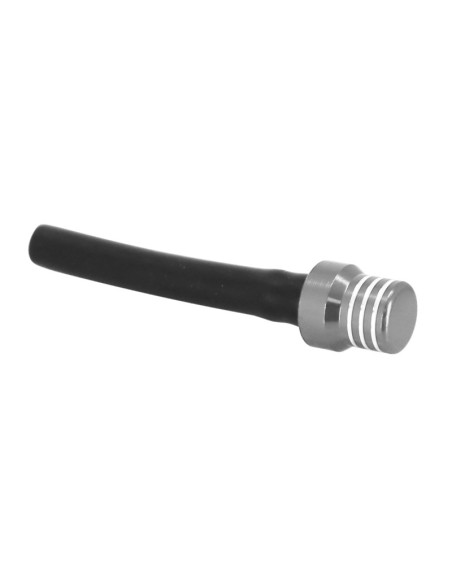 Bouchon mise à l'air-reniflar reservoir essence moto off road aluminium CNC argent