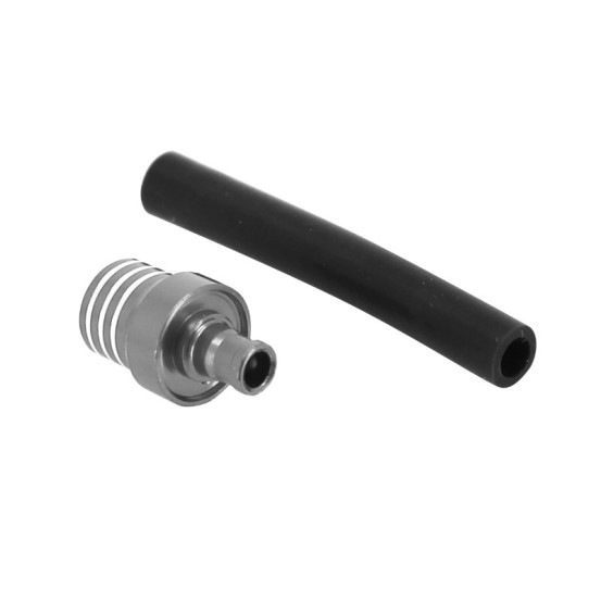 Bouchon mise à l'air-reniflar reservoir essence moto off road aluminium CNC argent