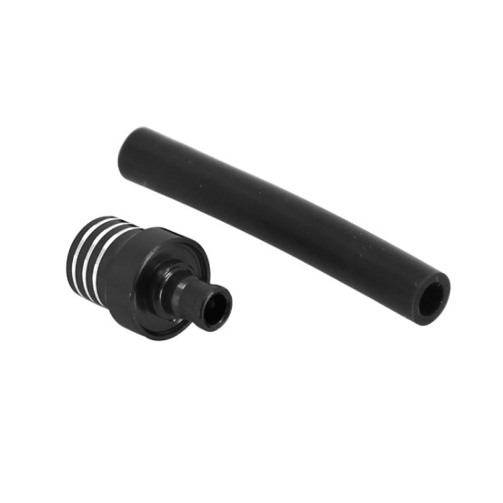 Bouchon mise à l'air-reniflar reservoir essence moto off road aluminium CNC Noir