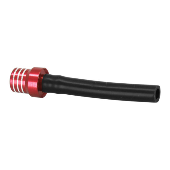 Bouchon mise à l'air-reniflar reservoir essence moto off road aluminium CNC rouge