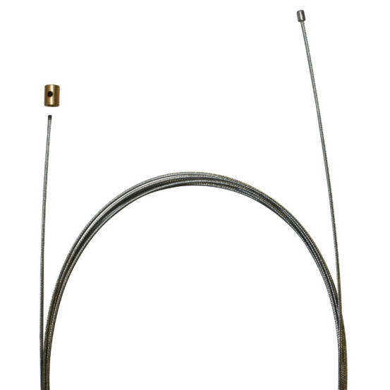 Câble de gaz dellorto 3x3 diam 1.2 lg 2.50m (kit câble + serre câble)