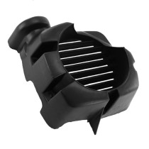 Cache turbine scooter MBK 50 Ovetto 4T / Yamaha 50 Neo's 4T après 2008 Noir 2