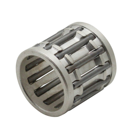 Cage à aiguilles de piston 12x15x15 cage standard Minarelli 50 AM6 / Derbi 50 Senda-Peugeot 50 TKR / Speedfight (colori argent)