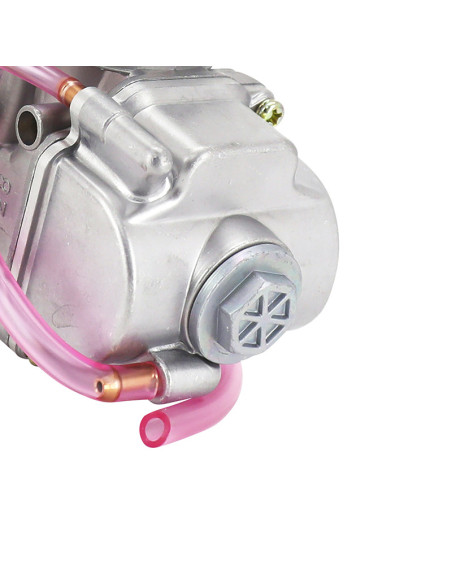 Carburateur type Keihin PWK 28 boisseau plat avec Powerjet / starter à tirette