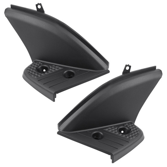 Carénages marche pied passager scooter MBK 50 Stunt / Yamaha 50 Slider Noir