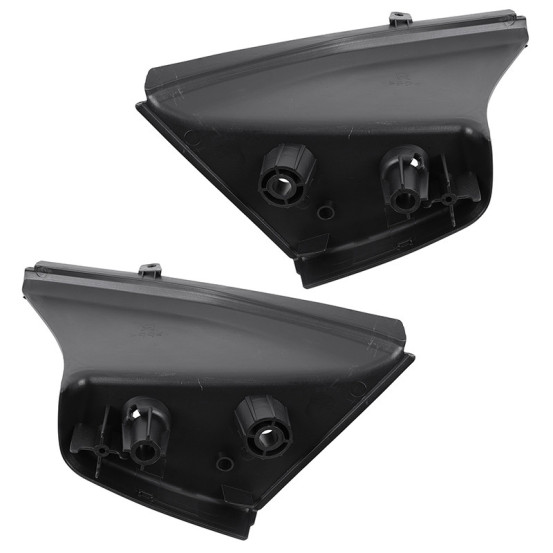 Carénages marche pied passager scooter MBK 50 Stunt / Yamaha 50 Slider Noir