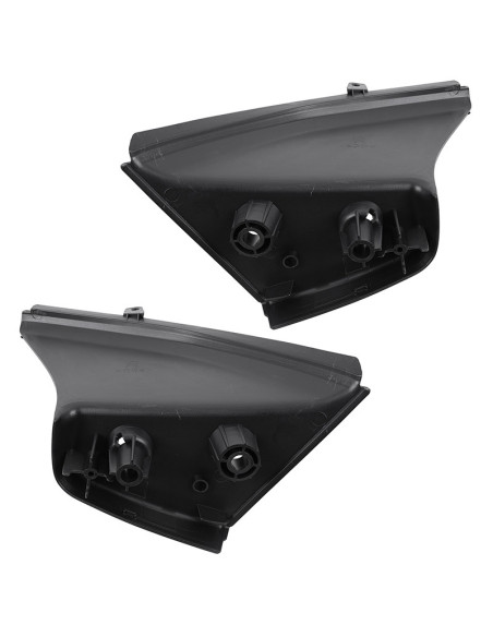 Carénages marche pied passager scooter MBK 50 Stunt / Yamaha 50 Slider Noir