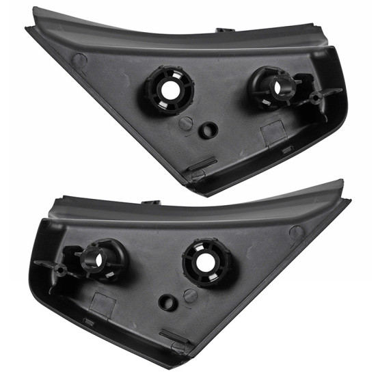Carénages marche pied passager scooter MBK 50 Stunt / Yamaha 50 Slider Noir