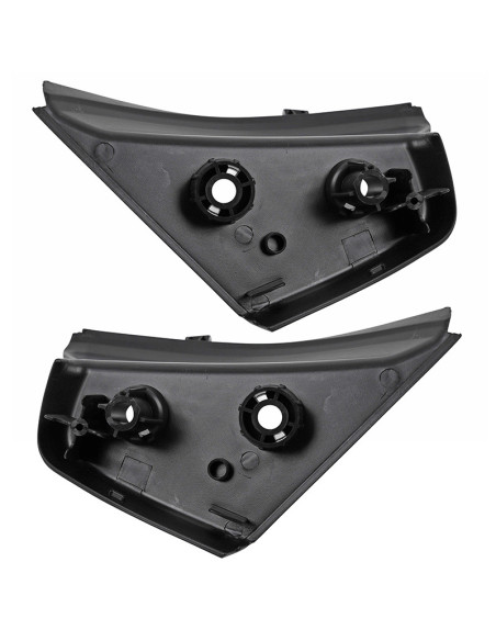 Carénages marche pied passager scooter MBK 50 Stunt / Yamaha 50 Slider Noir