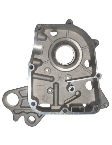 Carter moteur 4T Peugeot 50 Kisbee / V-Clic / Kymco 50 Agility / Sym 50 Orbit / Baotian 50 BT49QT (droit côté allumage)
