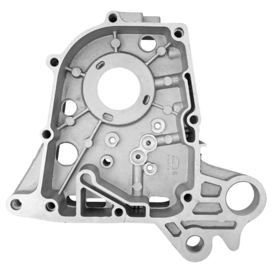 Carter moteur 4T Peugeot 50 Kisbee / V-Clic / Kymco 50 Agility / Sym 50 Orbit / Baotian 50 BT49QT (droit côté allumage)