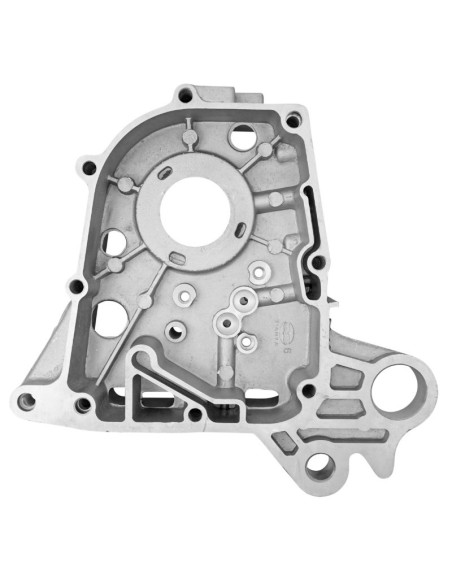 Carter moteur 4T Peugeot 50 Kisbee / V-Clic / Kymco 50 Agility / Sym 50 Orbit / Baotian 50 BT49QT (droit côté allumage)