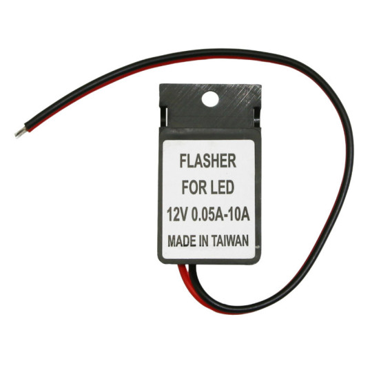 Centrale clignotante universelle 12V 10w 0.05 à 10a clignotants à leds (fil 20cm)