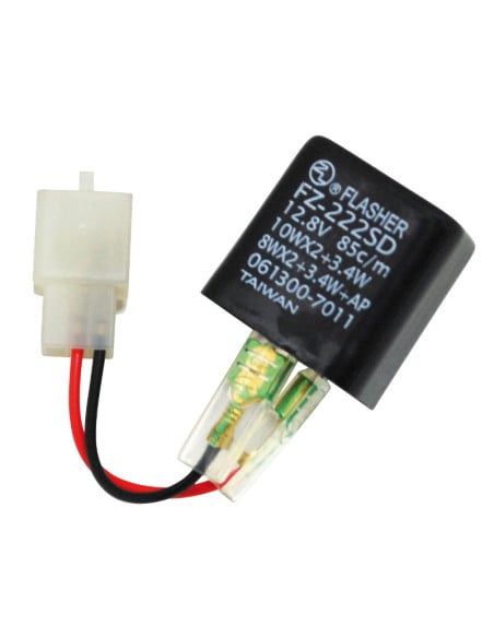 Centrale clignotante universelle 12V 48w 2 fiches clignotants à leds