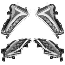 Clignotants et feux avant / arrière maxiscooter Yamaha 530 T-Max 2017-2019 Transparent LED