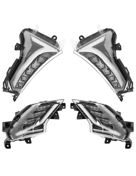 Clignotants et feux avant / arrière maxiscooter Yamaha 530 T-Max 2017-2019 Transparent LED