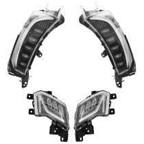 Clignotants et feux avant / arrière maxiscooter Yamaha 530 T-Max 2017-2019 Transparent LED 2