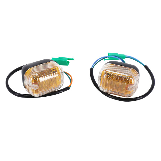 Clignotants scooter MBK 50 Booster avant / Stunt avant / arrière / Yamaha 50 Slider avant / arrière Transparent