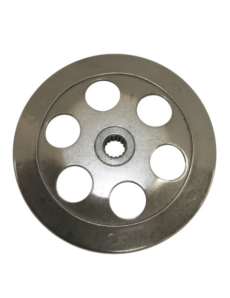 Cloche d'embrayage 4T 50cc Chinois / Peugeot 50 Buxy / TKR / Speedfight / Piaggio Zip / Fly (diam 107mm / 22 rainures)