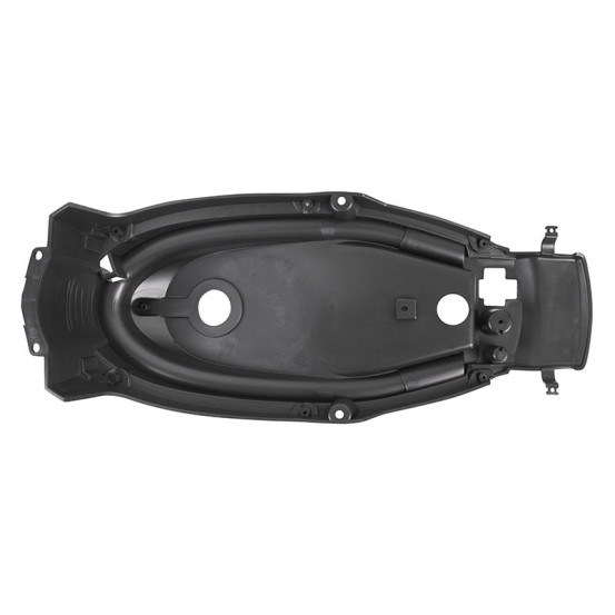 Coffre sous selle scooter MBK 50 Stunt / Yamaha 50 Slider 2000-2012 Noir