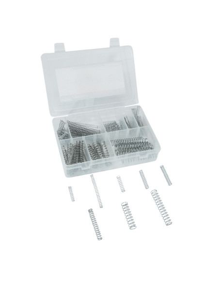 Coffret de 120 ressorts par compression 8 tailles (assortiment)
