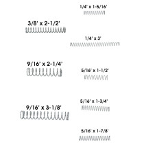 Coffret de 120 ressorts par compression 8 tailles (assortiment) 2