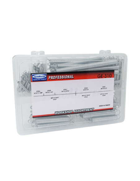 Coffret de 120 ressorts par expansion 8 tailles (assortiment)