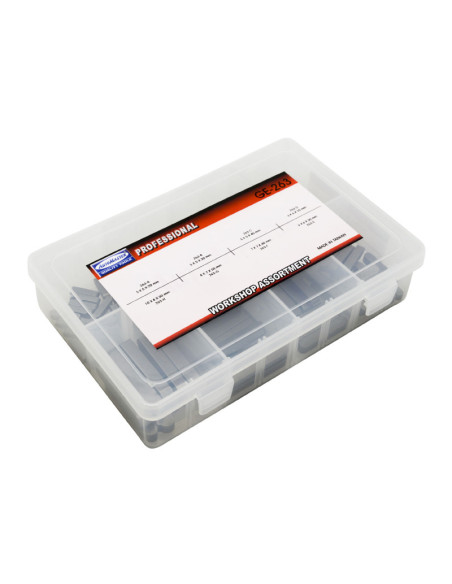 Coffret de 130 clavettes paralleles metrique