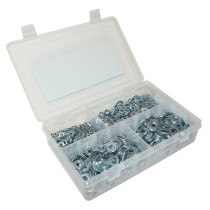 Coffret de 1550 rondelles plates acier diam 5 / 6 / 8 / 10mm