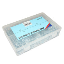 Coffret de 1550 rondelles plates acier diam 5 / 6 / 8 / 10mm 2