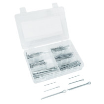 Coffret de 170 goupilles fendues (6 tailles)