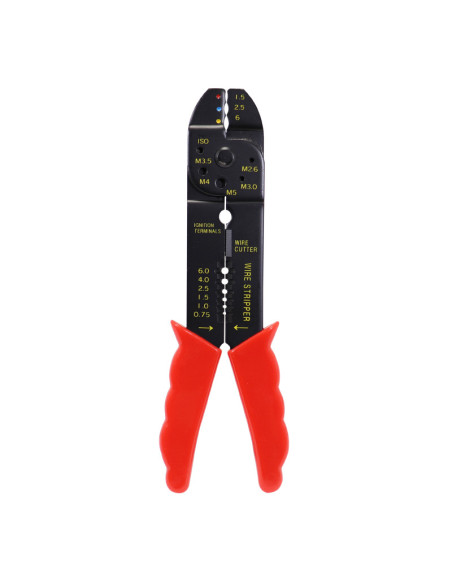 Coffret de 200 cosses électriques avec pince (assortiment)