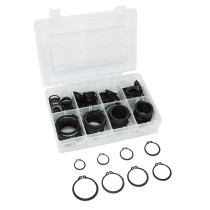 Coffret de 250 circlips extérieur 8 tailles de 20 à 45mm