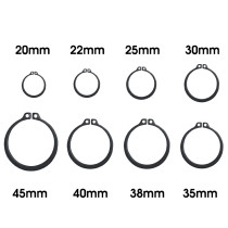 Coffret de 250 circlips extérieur 8 tailles de 20 à 45mm 2