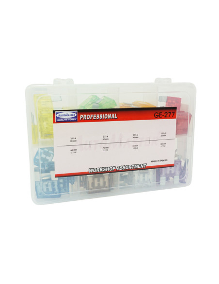 Coffret de 56 fusibles plat enfichable 32v mega 20 à 100A