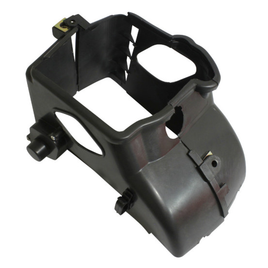 Coiffe cache cylindre 4T 50cc Chinois GY6 / 139QMB / Peugeot 50 Kisbee / V-Clic / Sym 50 Orbit / Baotian 50 BT49QT (sans volute)