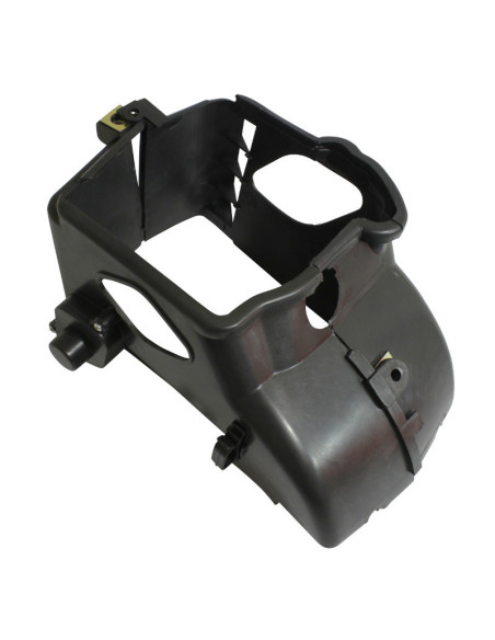 Coiffe cache cylindre 4T 50cc Chinois GY6 / 139QMB / Peugeot 50 Kisbee / V-Clic / Sym 50 Orbit / Baotian 50 BT49QT (sans volute)