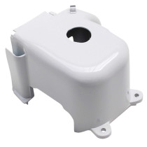 Coiffe cache cylindre scooter MBK 50 Booster / Stunt / Yamaha 50 BW's / Slider blanc