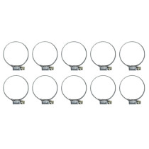 Colliers de serrage metal à cremaillere 32 à 50mm / largeur 9mm (sachet de 10 pieces)