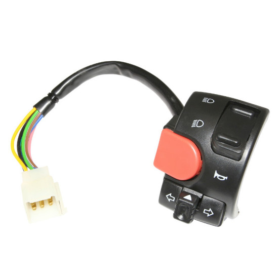 Commodo / commutateur scooter MBK 50 Nitro / Yamaha 50 Aerox 1997-2012 gauche