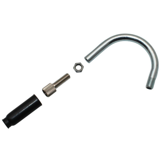 Coude de carburateur 180° (pour carburateurs type Dell'Orto)