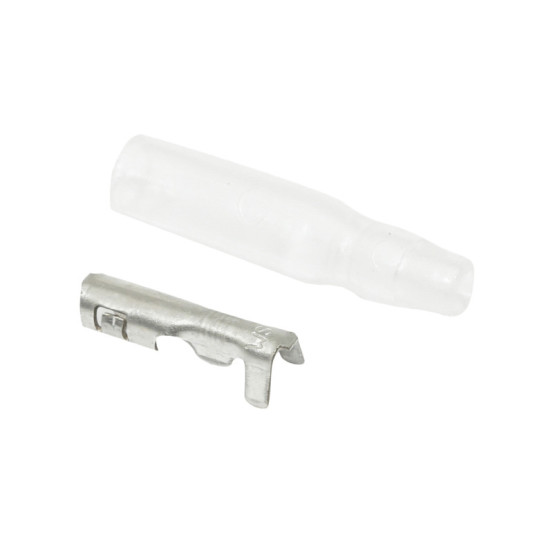 Cosses électriques avec isolant cylindrique femelle 3 / 5 (sachet de 25 pieces)